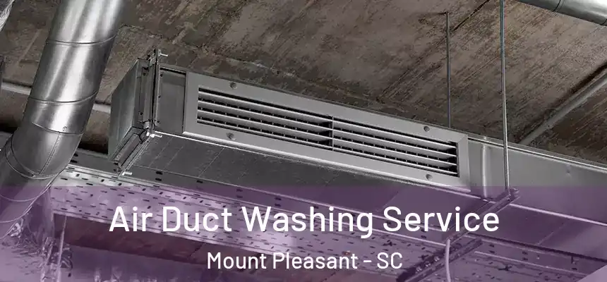  Air Duct Washing Service Mount Pleasant - SC