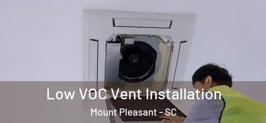  Low VOC Vent Installation Mount Pleasant - SC