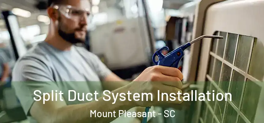 Split Duct System Installation Mount Pleasant - SC