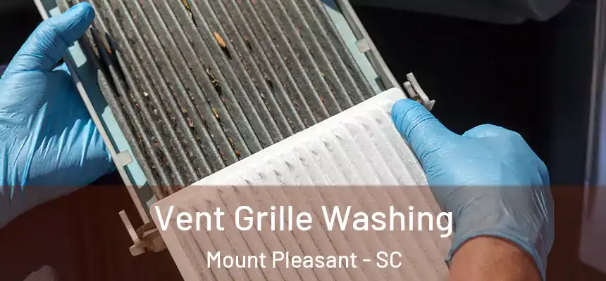  Vent Grille Washing Mount Pleasant - SC